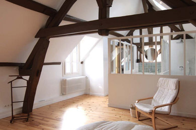 Idée de décoration pour une chambre design.