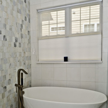 Undeniably a Spa Feeling in a Stunning Master Bathroom Remodel in Haymarket VA