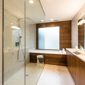 Erie Avenue Contemporary by Don Justice Cabinet Makers