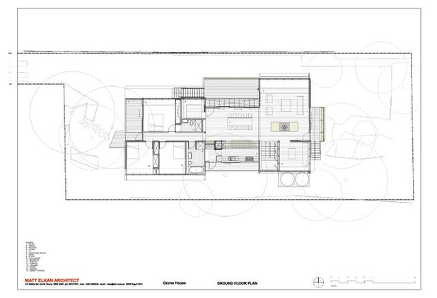 План этажа by Matt  Elkan Architect
