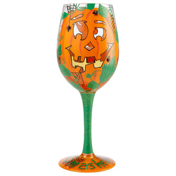 "Get Smashed"  Wine Glass by Lolita
