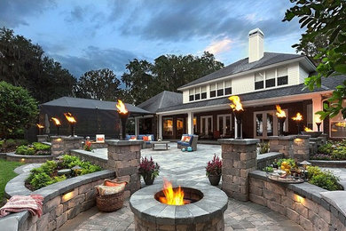 Patio - traditional patio idea in Tampa