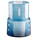 Cyan Design - Olmsted Vase, Blue - This Vase from the Olmsted collection by Cyan Design will enhance your home with a perfect mix of form and function. The features include a Blue finish applied by experts.