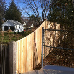 Cedar Stockade fence - Products