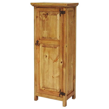 Traditional Rustic Mini Cabinet Armoire