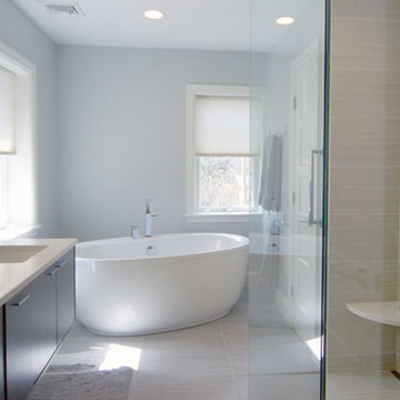 A Calming Master Bath