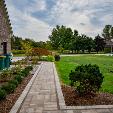 Backyard Paver Oasis + Firepit
