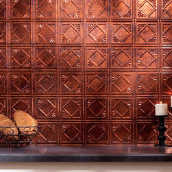 Fasade Traditional 4 in Moonstone Copper - Home Decor