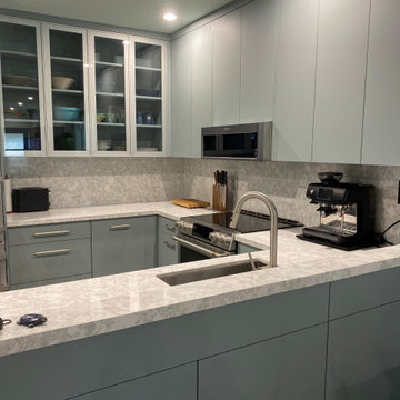 Sage Green Kitchen remodel