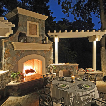 Outdoor Fireplace