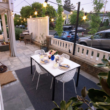 Extended Deck Over Small Privacy Patio