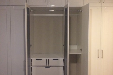 White Shaker Closets