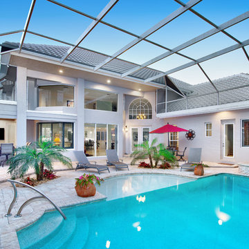 Bonita Bay, FL Outdoor Kitchen and Living Space Remodel