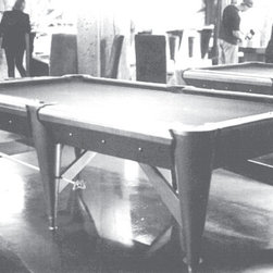 Custom Steel Pool Table - Products
