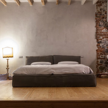 Spazioso loft minimalista al porto di Genova