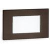 LED Diffused Step and Wall Light, Bronze