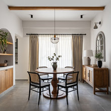 Houzz Tour: Warm Wood and Rattan in a Calm, Pared-down Home