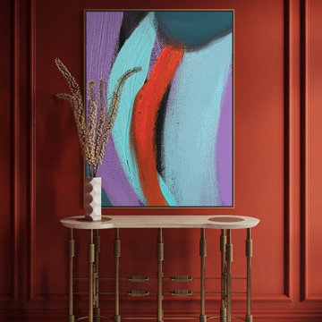 Large Entryway Statement Art