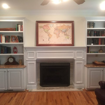 Fireplace Concealed Storage