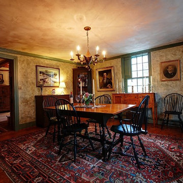 A Stunning Restored 1795 Twin Chimney Colonial