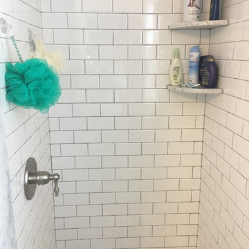 Compact Master Bathroom
