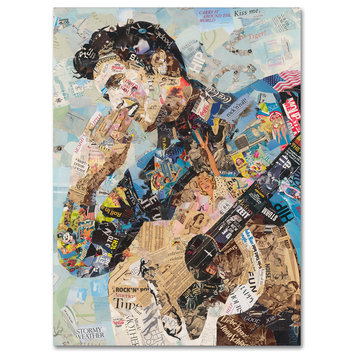 'All Shook Up' Canvas Art by Ines Kouidis