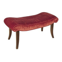 Hickory Chair Ottomans and Benches - Indoor Benches