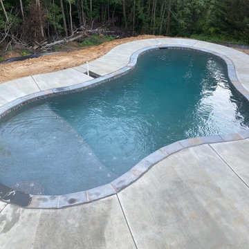 Swimming Pool Build in Huntingtown, MD - BU - Wise Pool & Spa