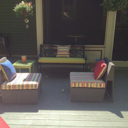 Sun Room and Patio Cushion Covers - Outdoor Cushions And Pillows