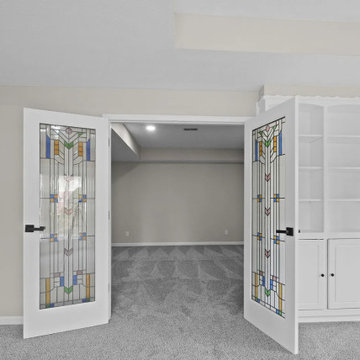 Finished Basement Renovation with Open Layout – Indianapolis