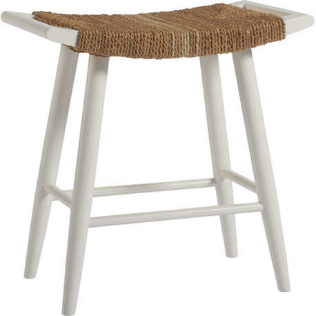 Coastal Living Counter Stool - White