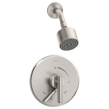 Symmons Dia Shower Trim Kit Wall Mounted with Single Handle Volume Control, Sati