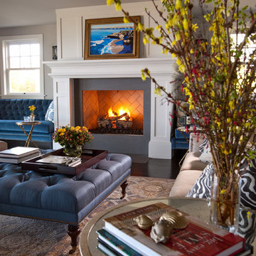 La Jolla Muirlands Estate Interior Color Palette