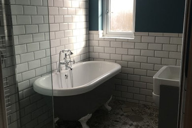 Design ideas for a victorian bathroom in West Midlands.