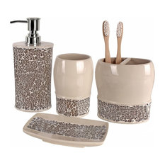 creative scents broccostella 4 piece bath accessory set bathroom accessory sets - Bathroom Accessory Sets creative scents broccostella 4 piece bath accessory set bathroom accessory sets - Bathroom Accessory Sets