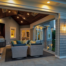Outdoor Kitchen Seating Area