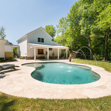 Aquaduct Street Custom Pool House