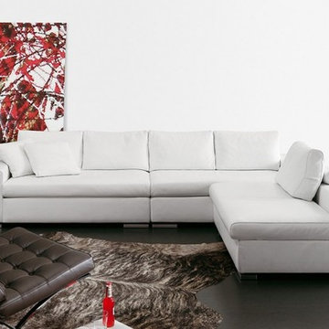 ROGERS LARGE SECTIONAL ITALIAN SOFA