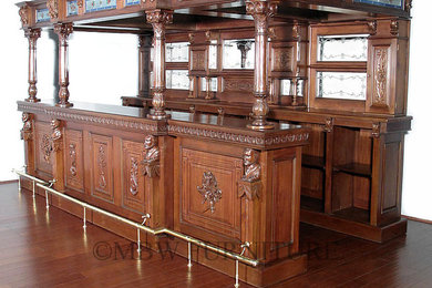 Custom Mahogany Pub Bars