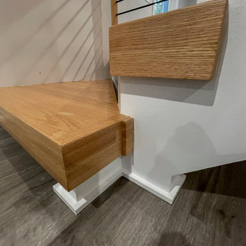 Project #99 | Modern Winder Staircase