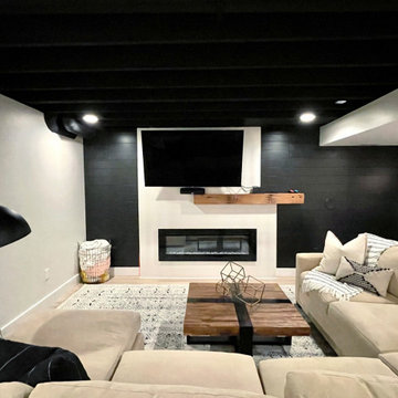 New Town St Charles Mo-Modern Play Kids Lower Level [Abode Magazine feature]