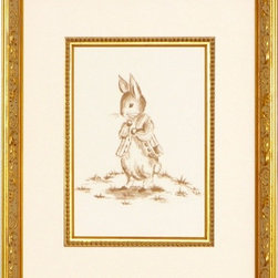 Petit-Moi Bunny Art Print by Art For Kids, Posters & Prints, Art for Children - Artwork