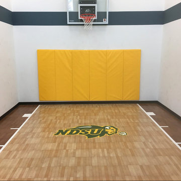 Minnesota home Upgrades tp SNAPSPORTS indoor Sports Flooring for Indoor Gym