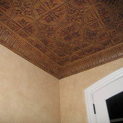 Dining Room Tin Ceiling - Ceiling Tile