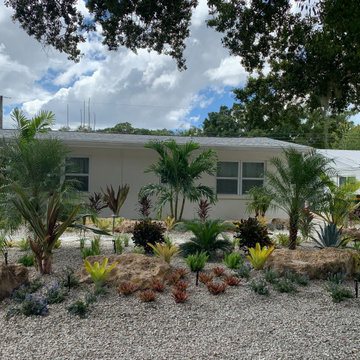 Rock Garden, Hardscape Design & Install
