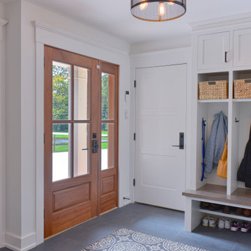 Modern Classic Reimagined Mudroom
