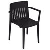 Vondom Spritz Indoor/Outdoor Dining Armchair, Black