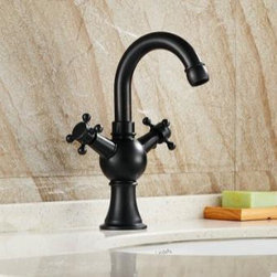 Antique Black Bronze Finish Kitchen And Bathroom Faucet TF1808 - Bathroom Sink Faucets