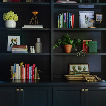 Dark Academia Home Office
