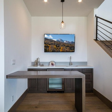 Aspen, Colorado Rustic Modern Home-Cobalt White Oak